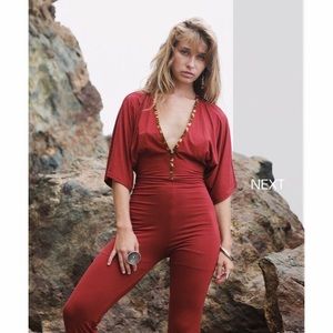 ZhenNymph Blue Bird jumpsuit